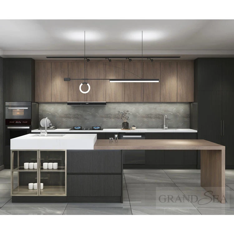 Armários modulares de cozinha armários luxuosos para móveis de cozinha
