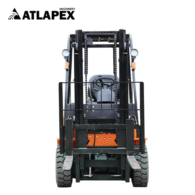 2t Four Wheel Electric Truck Counterbalanced Hydraulic Forklift Sitting Driving Style