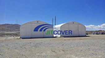 Steel Structure Storage Tent / Warehouse/ Fabric Building (JIT-407021PT)