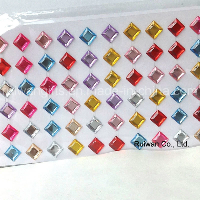 New Acrylic Crystal Diamond Self-Adhesive Stone Sticker for Car