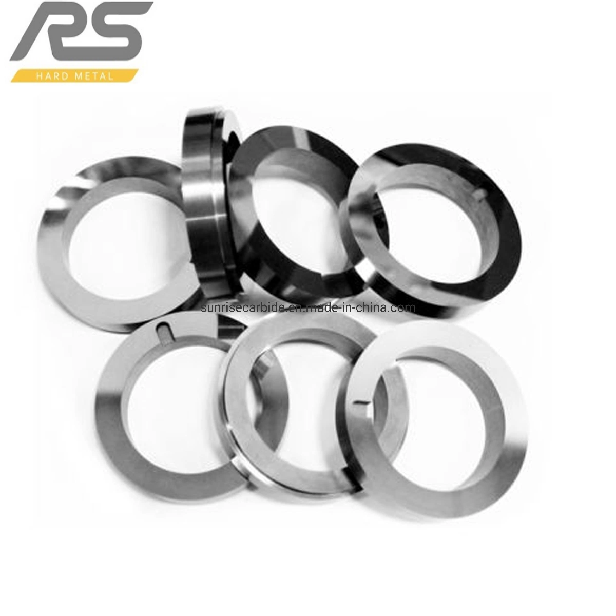 Tungsten Carbide Mechanical Sealing Rings for Pump Parts Oil Seal Made in China