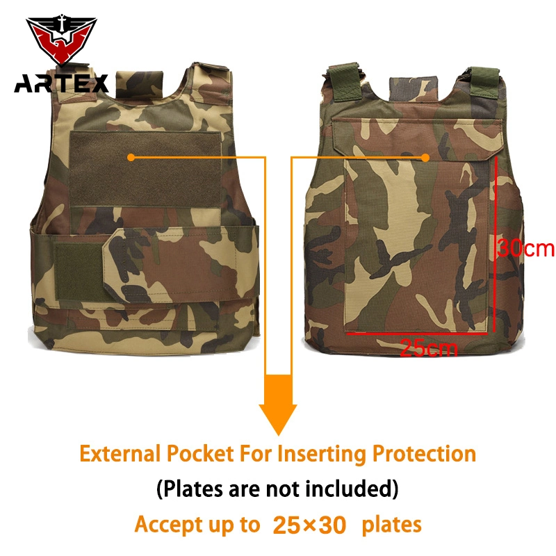 Artex 1000d Military Tactical Vest Outdoor Water Proof Training Vest Assault Bullet Proof Vest Cover Airsoft Protective Vest OEM