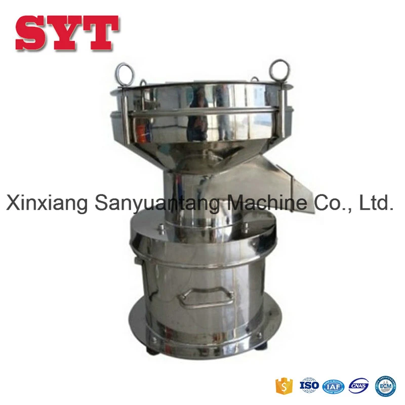 Separator Filter Milk Vibrating Screen Drinking Sieving Machine