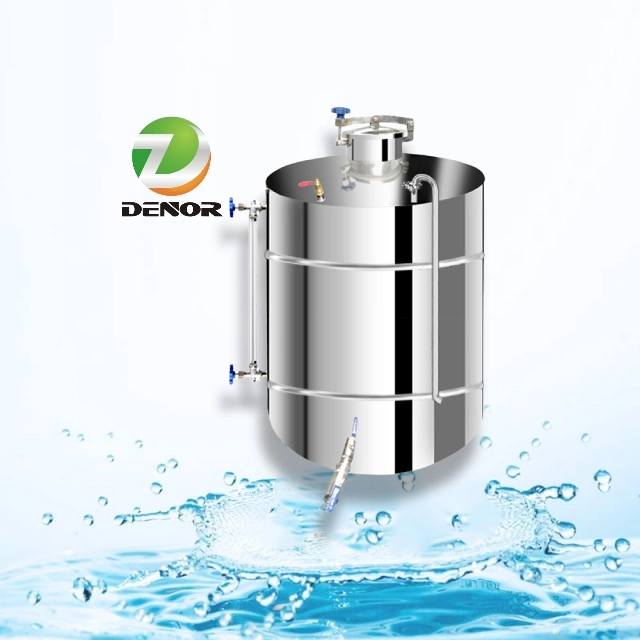 100L 120L Stainless Steel Mini Conical Beer Fermenter Tank with Cooling Jacket