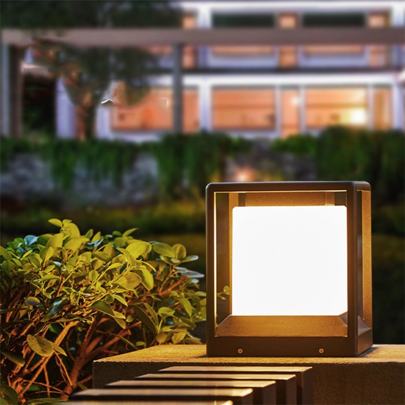 High quality/High cost performance  Solar Outdoor Light Waterproof LED Lighting Solar Pillar Lighting