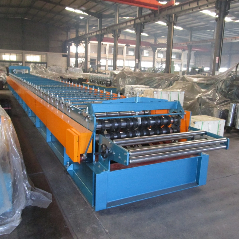 Hot Sale Steel Structure Metal Deck Roll Forming Machine Floor Decking Steel Galvanized Floor Decking Roll Forming