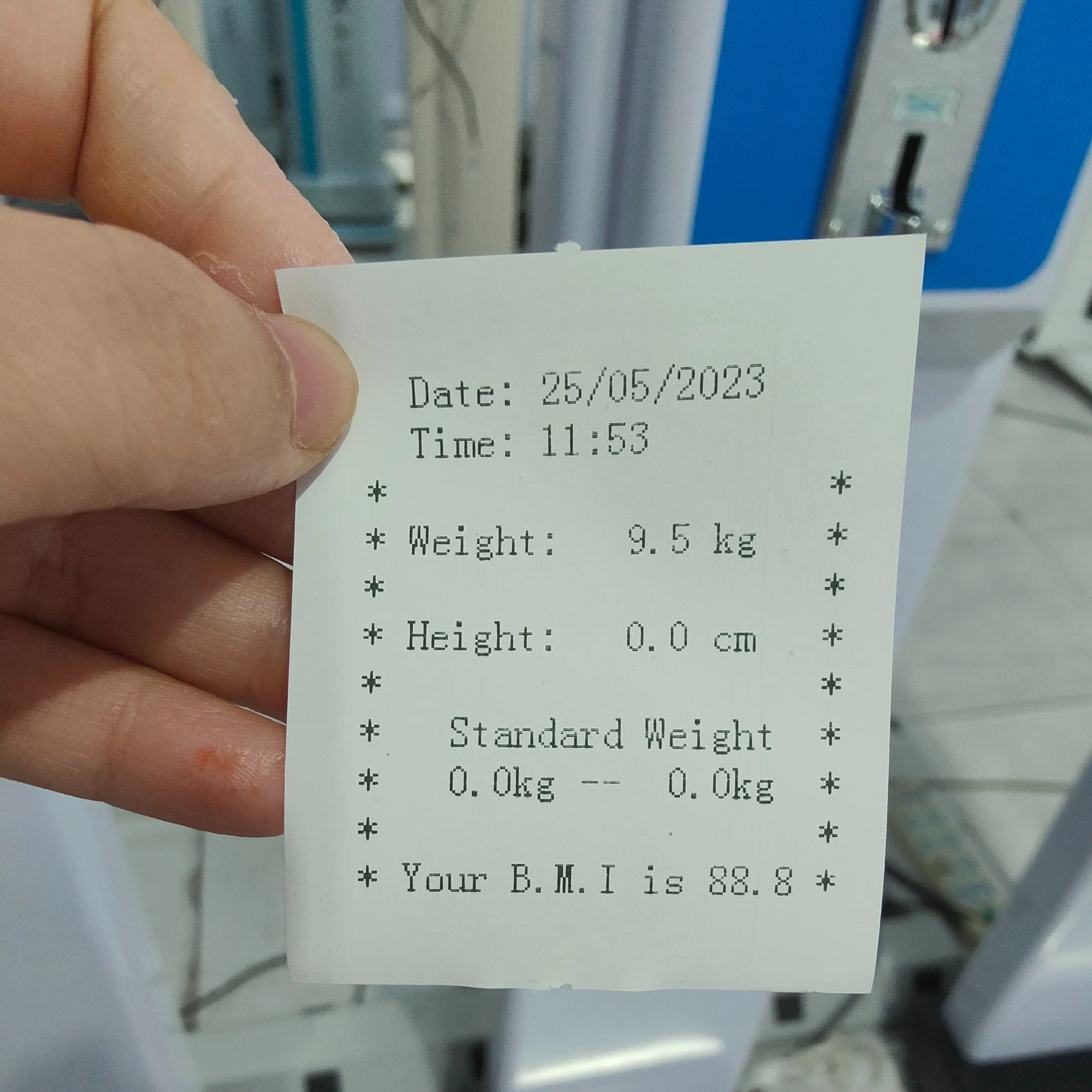 Bonne performance Balance de poids et de taille d'hôpital de 200 kg.