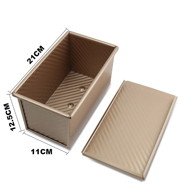 Commercial Toast Bread Pans Dough Capacity Non-Stick Rectangle Toast Box for Oven Baking