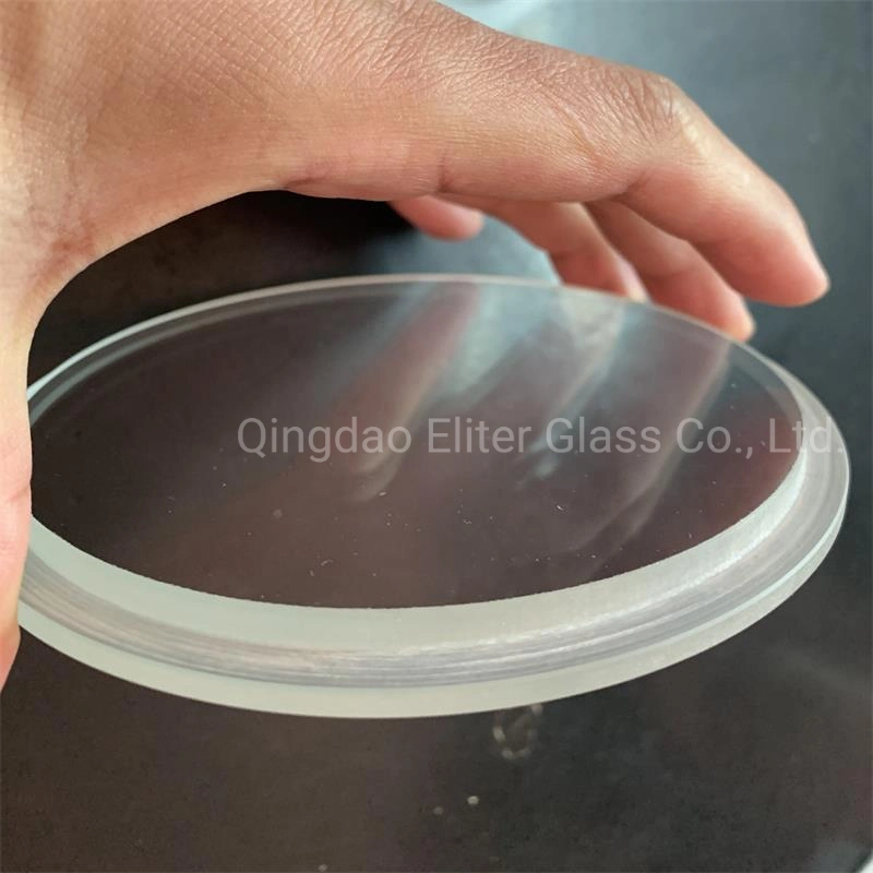 Round Clear Float Tempered Glass Step Lighting Uplight Glass