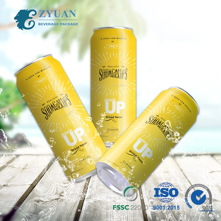 Standard Beer Can Sleek 200ml 250ml 330ml 355ml 473ml 500ml 1000ml 1L Epoxy Bpani Lining Printed Blank Aluminium Energy Metal Drink Beer Beverage Juice Soda Can