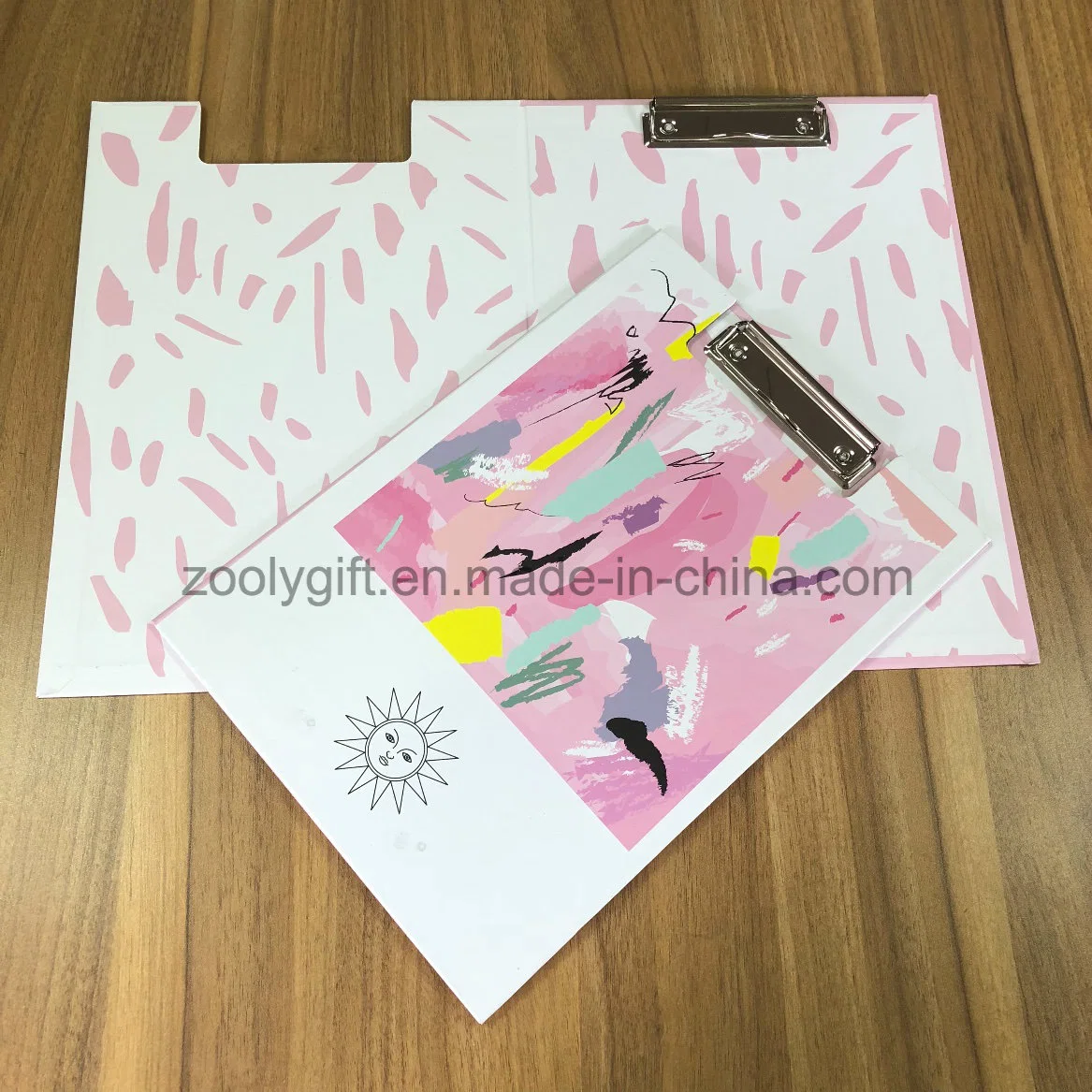 Hot Sale Printing Office A4 Expanding File Folder with Clipboard Document Holder Clipboard File Folder