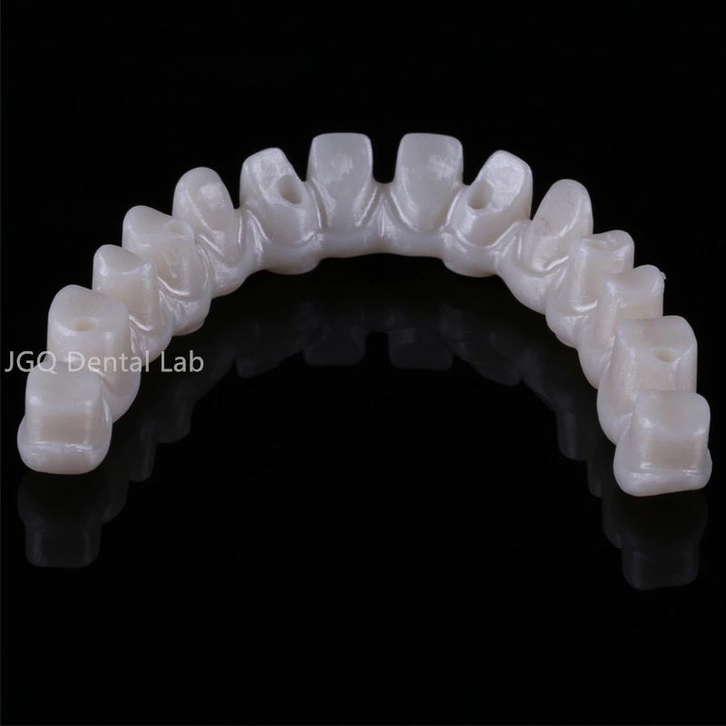 Dental Implant Hybrid Full Jaw Screwed Zirconium Crowns and Bridge From China