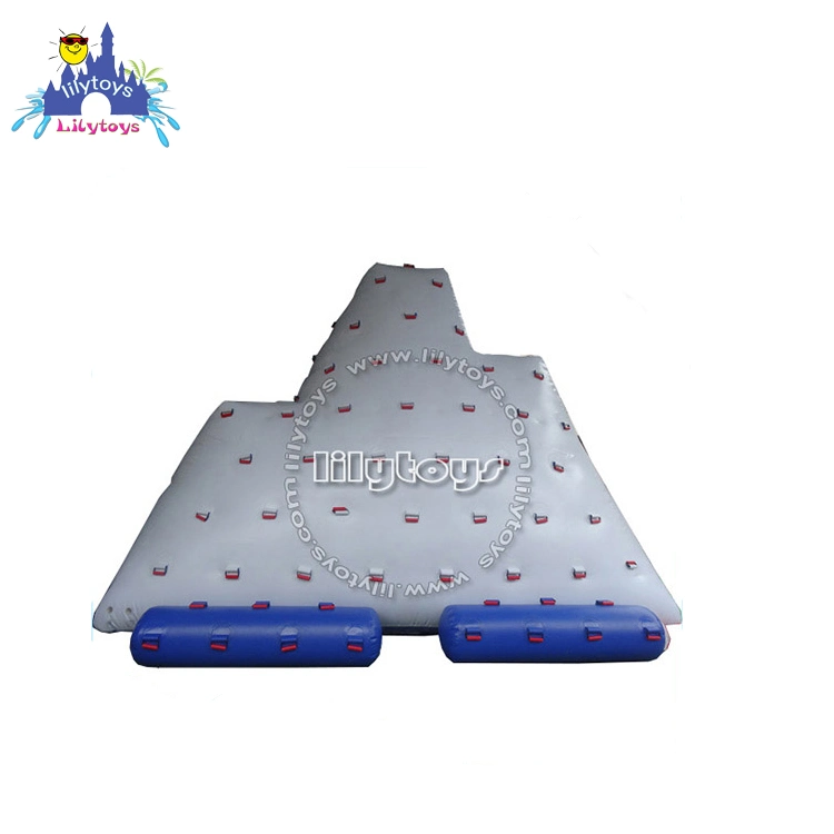 High quality/High cost performance Floating Inflatable Iceberg Water Toy with Best Handle