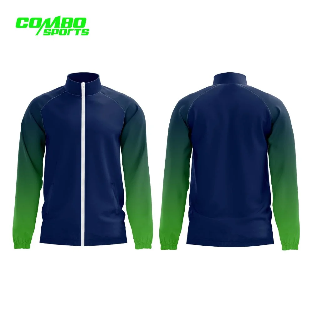 Ropa deportiva sublimación combinado la formación personalizada según Repreve Chaquetas Unisex