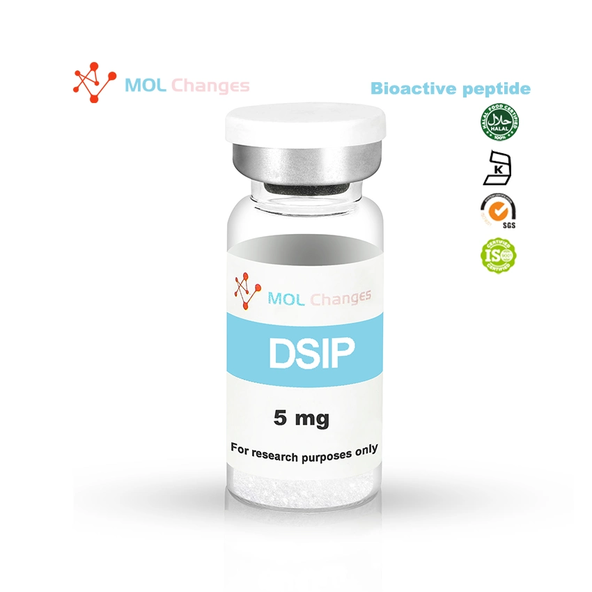 2mg viales CAS 62568-57-4 Delta Peptide Dsip Peptide polvo Dsip Emidetide