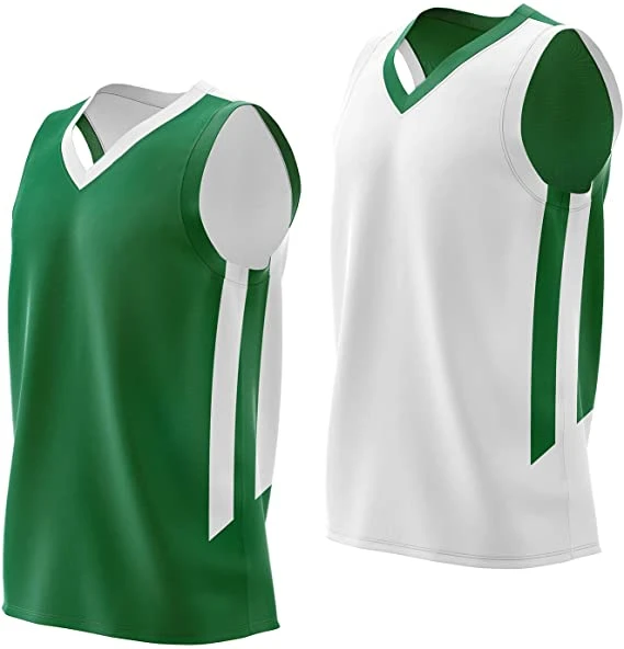 Customized Double-Sided Men's Net Loose Fashion Sports Basketball Jersey