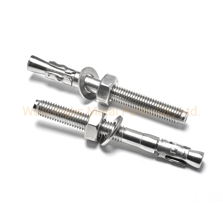 Stainless Steel 304 Hex Nut Concrete Wedge Expansion Anchor Bolt