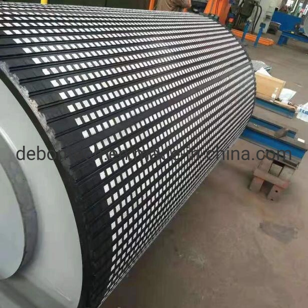 Conveyor Drive Pulley Diamond Lagging Lining of Conveyor Drums