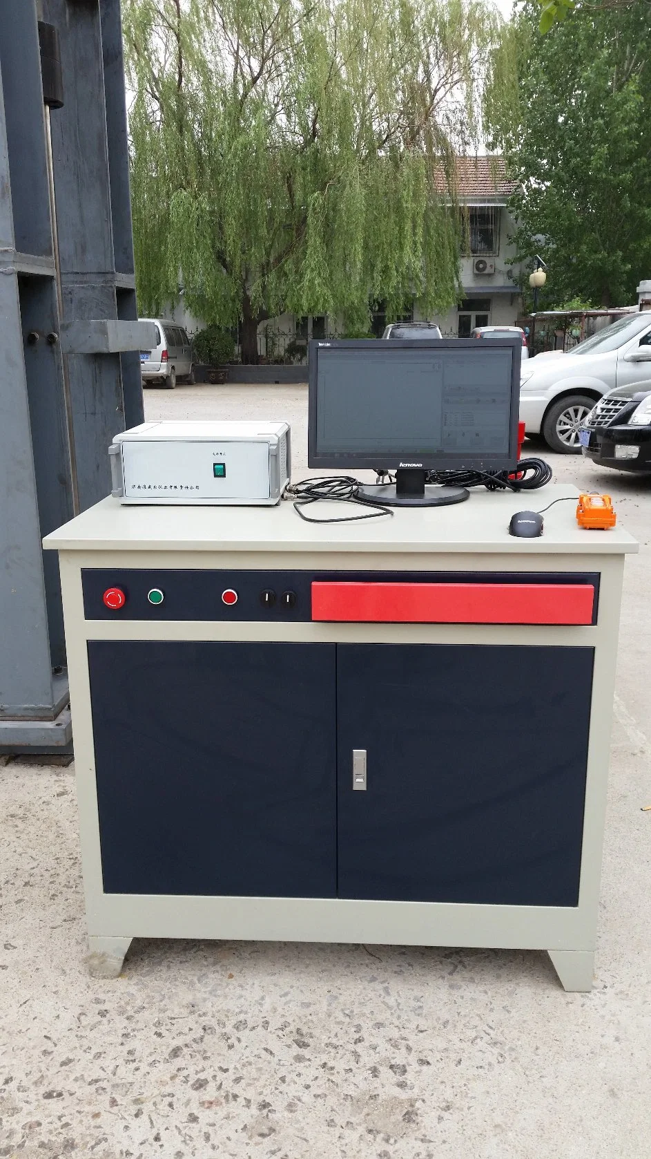 reinforce cement pipe load tester