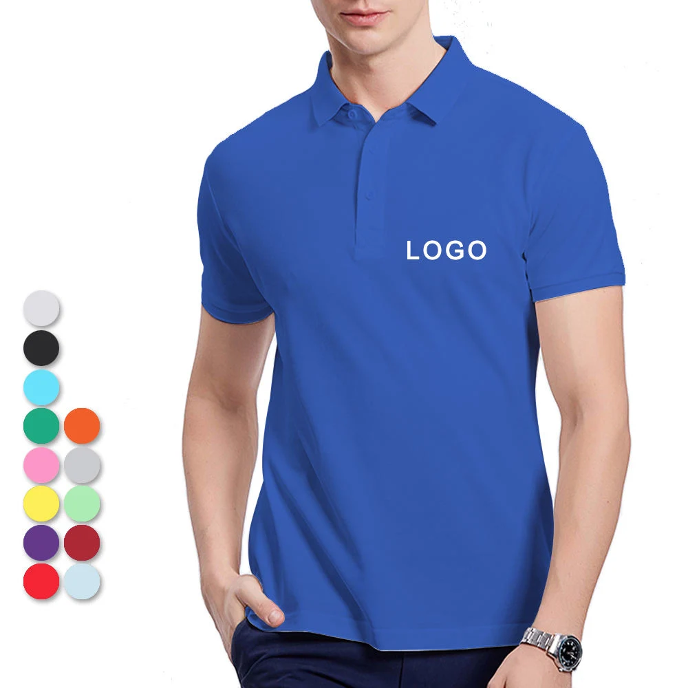 Wholesale OEM Custom Polo, 100 Cotton 16 Colors Plain Golf Polo Shirt Custom, Blank Men Polo T Shirt