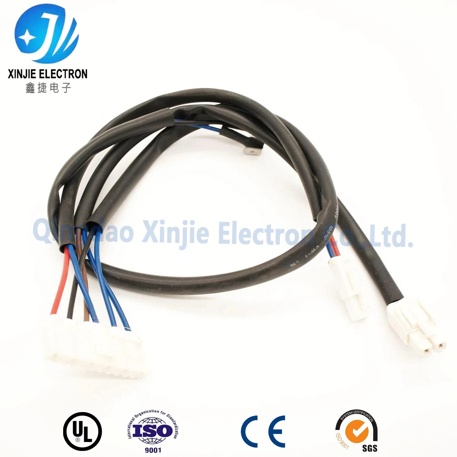 El conjunto de cable de alimentación y señal para el mazo de cables de la electrónica de consumo