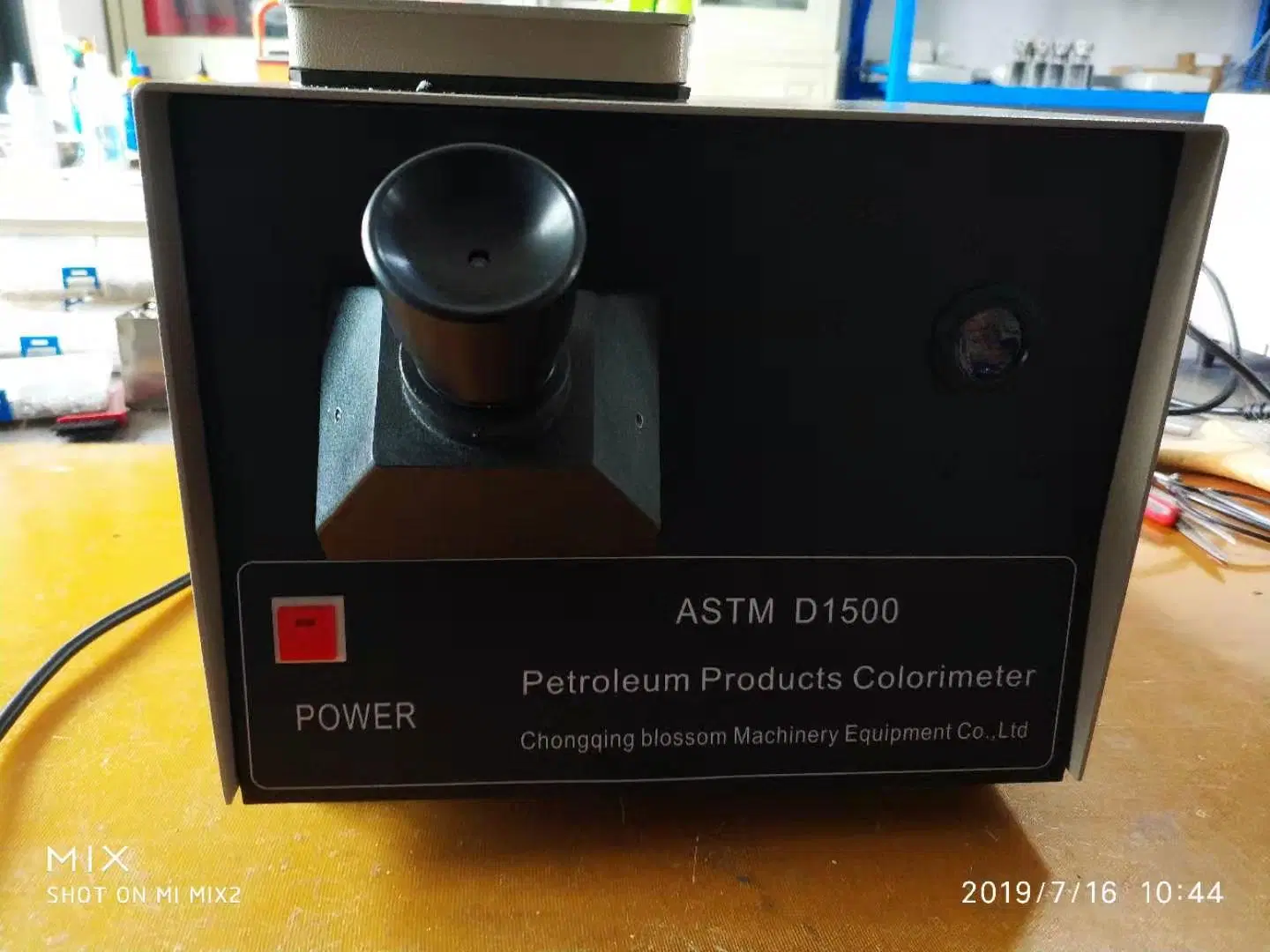 Лаборатория ASTM D1500 Colormeter дизельного двигателя