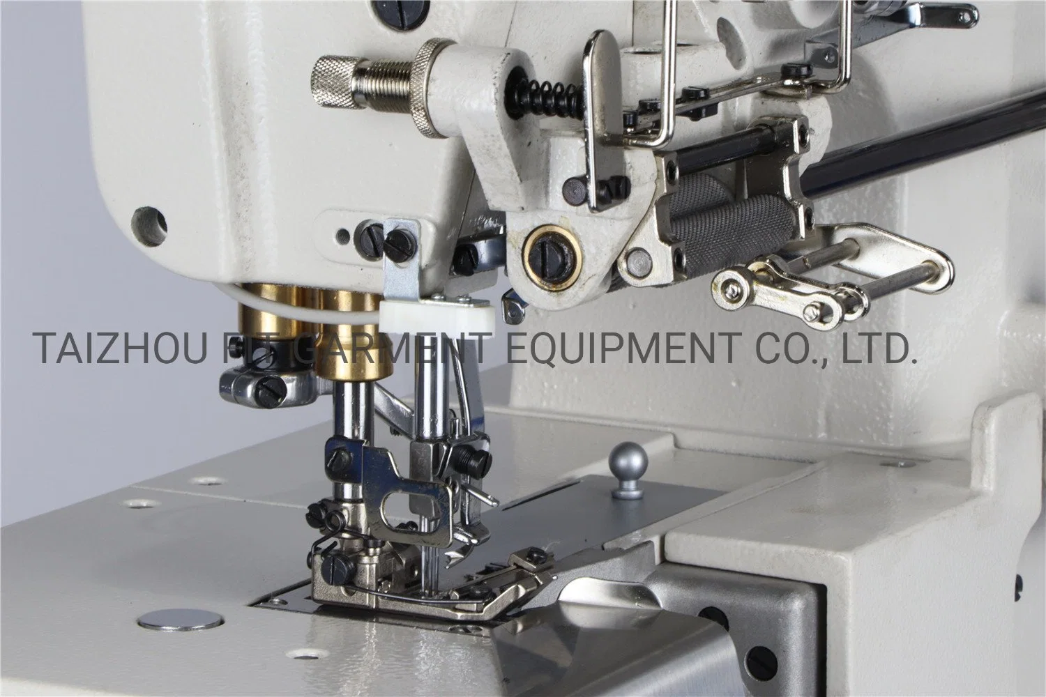 Direct Drive Flat Bed with Elastic Device Industrial Sewing Machine (FIT 500D-05CB)