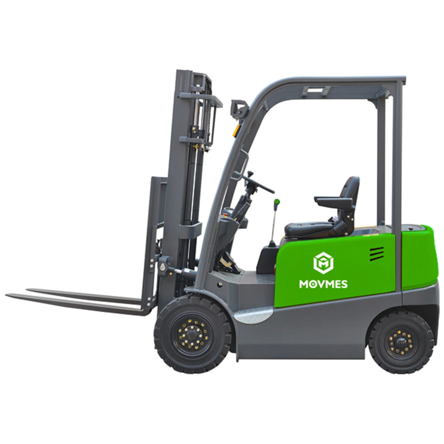2500kg 2.5ton Capacity Heavy Duty Hydraulic Electric Forklift Truck with Full AC Motor
