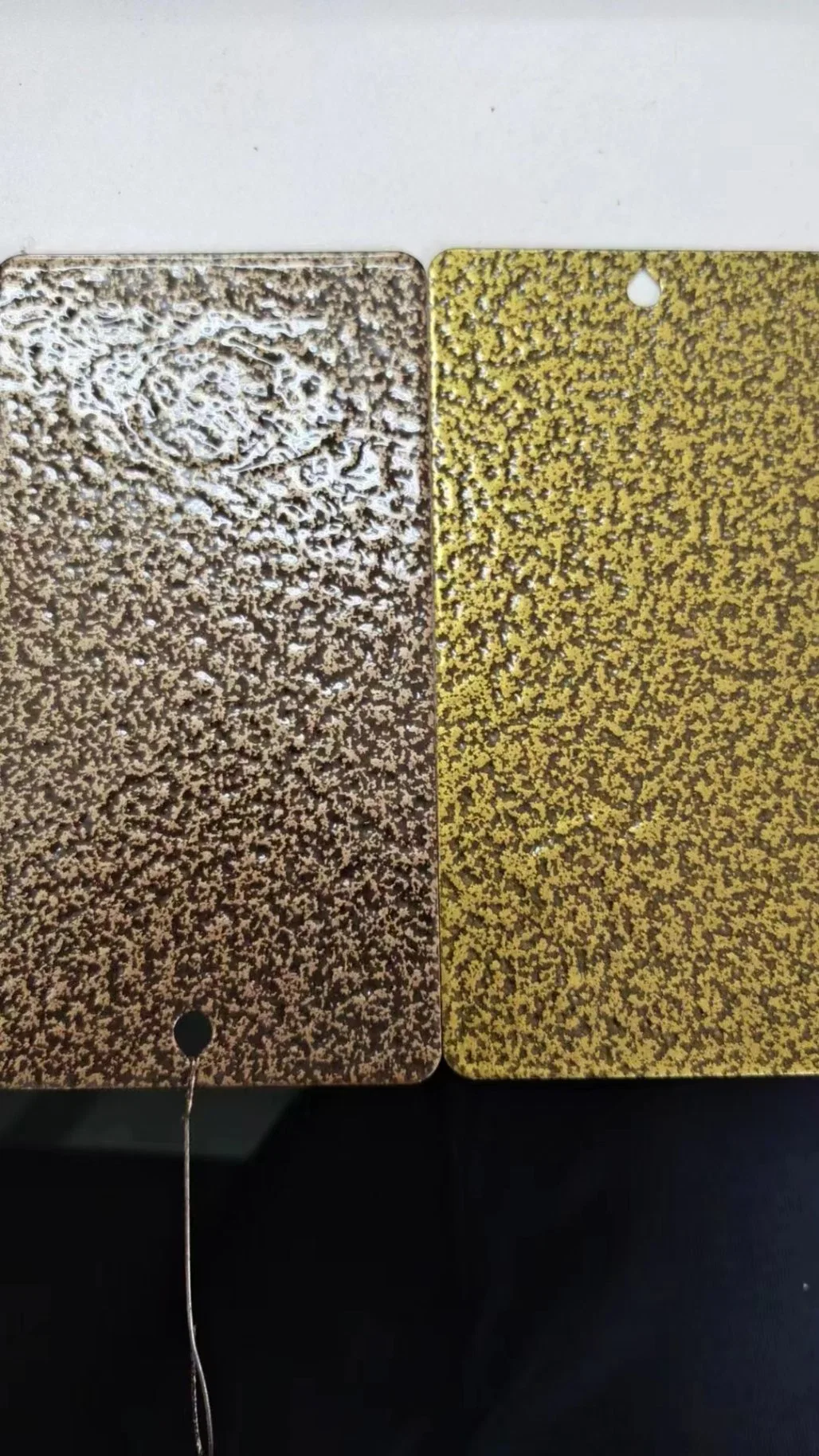 طلاء مسحوق النحاس من مادة النسيج Tribo/ Eletrostatic Epoxy Polyester Antique