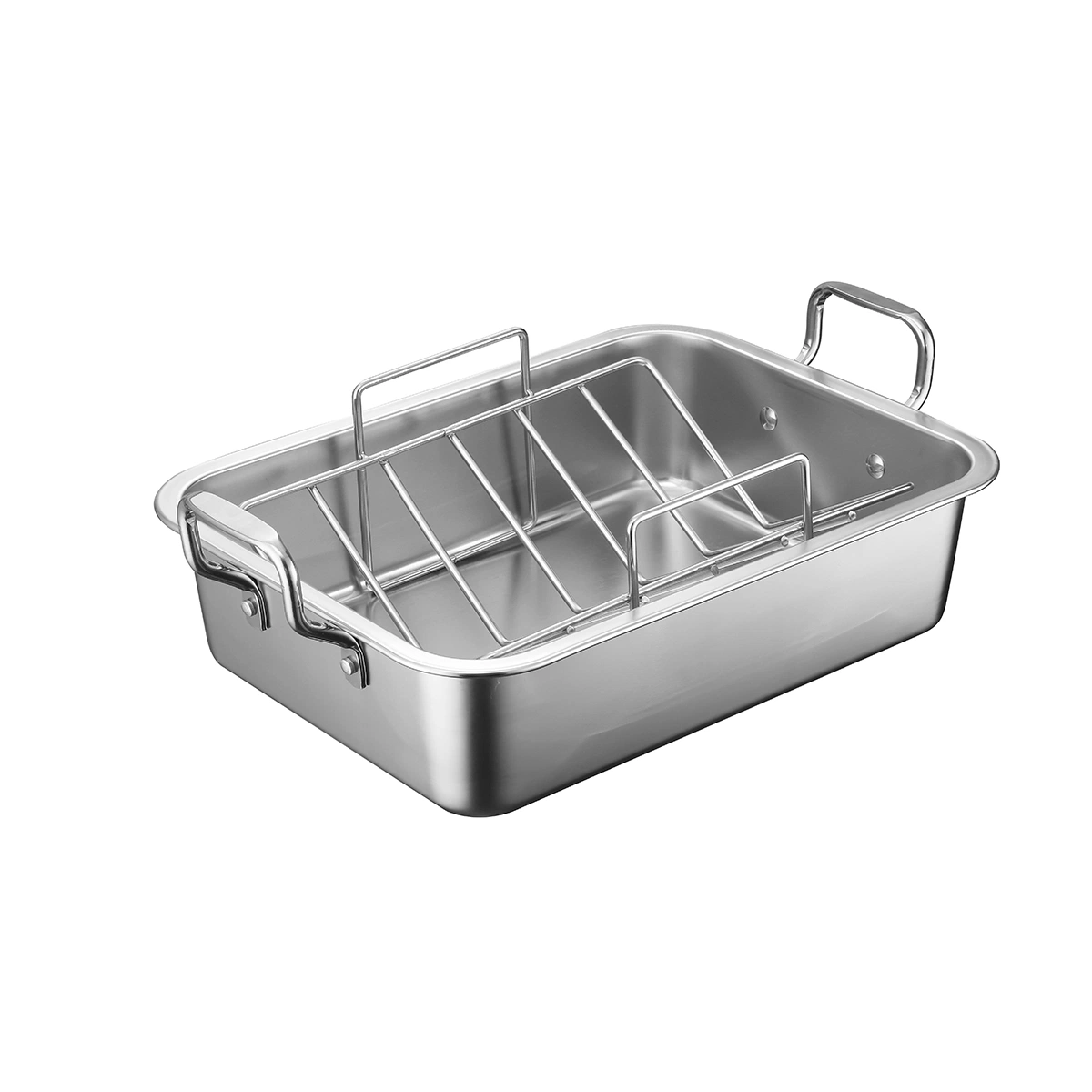 High Quality Stainless Steel Kitchen BBQ Grill Roasting Pan