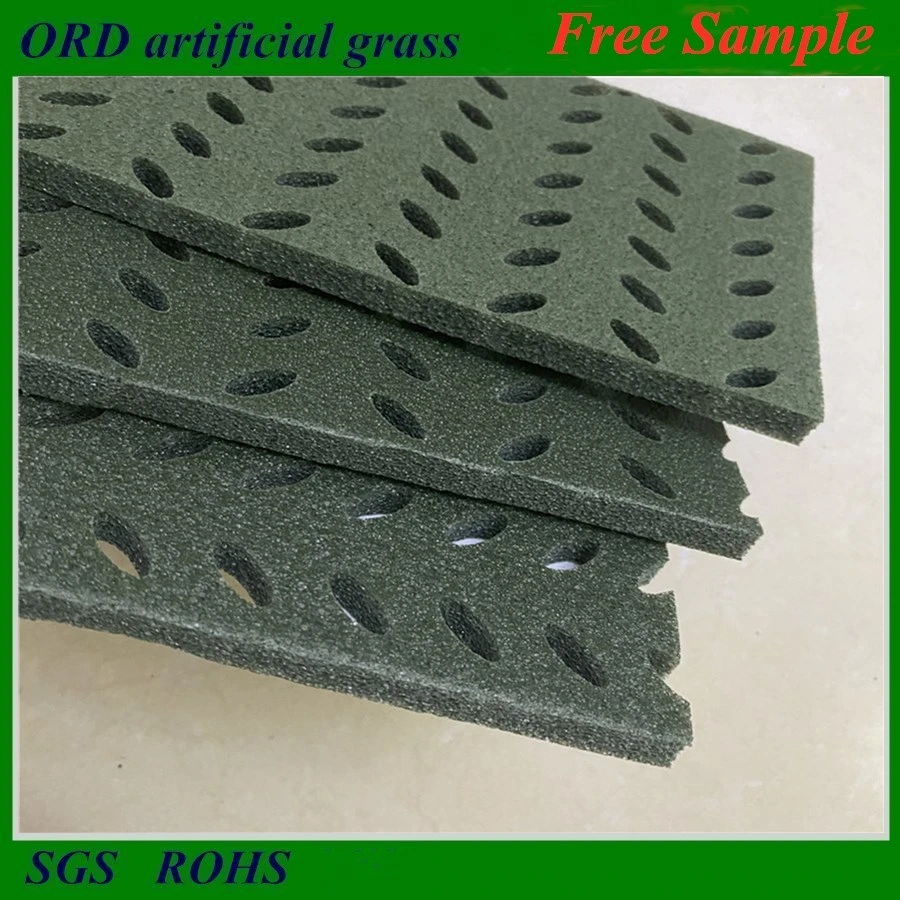 Artificial Grass Synthetic Turf XPE Shock Pad/Pads with Water Drainage Holes for Soccer/Football Field