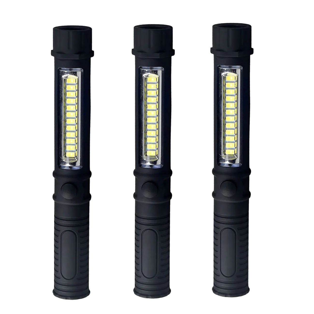 Flashlight with Magnetic Base Pocket Pen Light Inspection Work Light