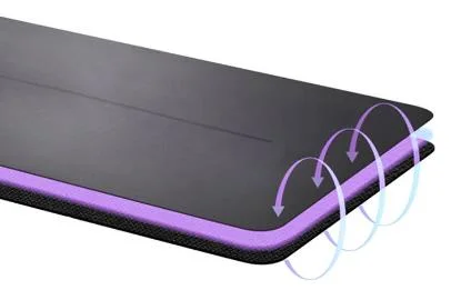 Pilates Exercise Mat Yoga Fitness Yogamat Eco Friendly Natural Rubber PU Yoga Mat Waterproof Gym Equipments