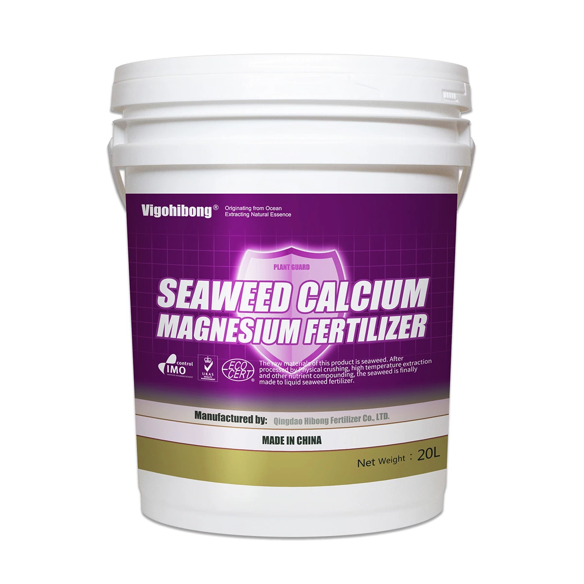 Seaweed Ca & Mg Fertilizer, Liquid Organic Calcium Magnesium Fertilizer