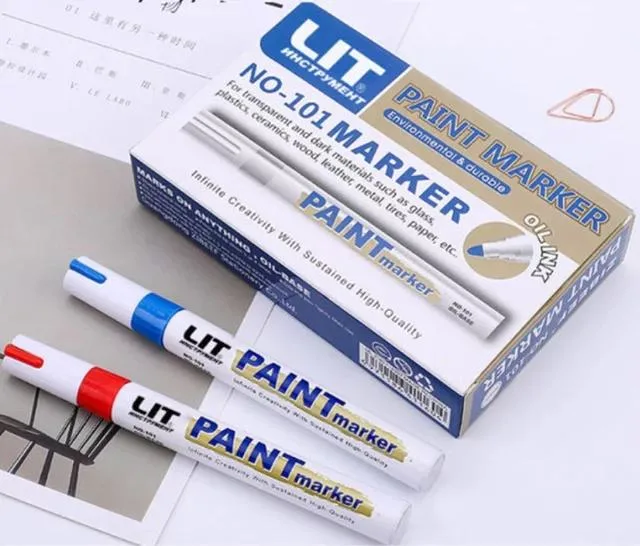 OEM Multifuction Metal Nib Fineliner Acrylic Paint Marker Pen for Industry