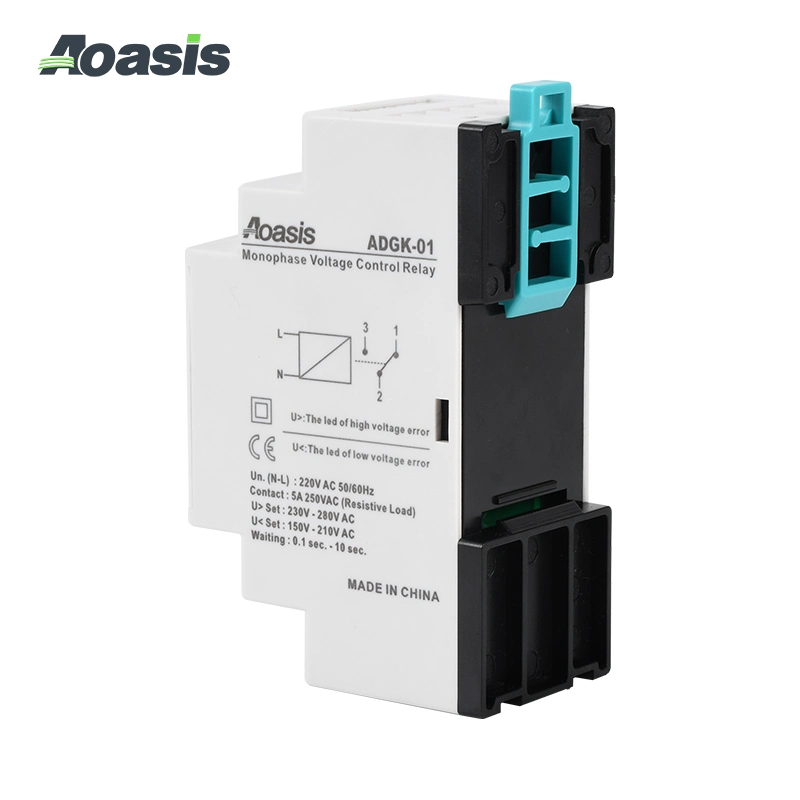 Aoasis Adgk-01 Electronic Voltage Protection Relay Digital Display Voltage Control Relay