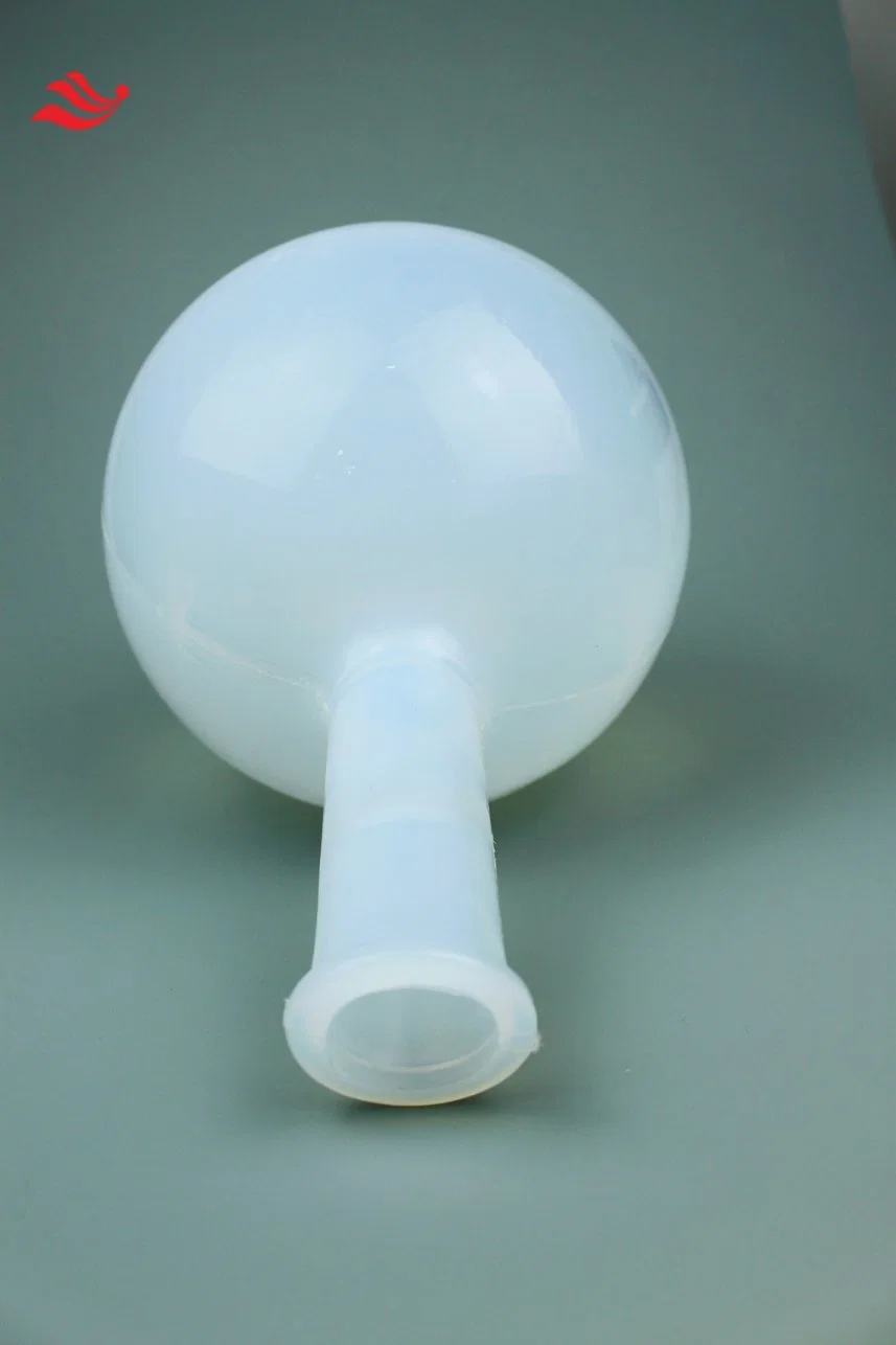 High Temperature Resistant One-Piece Molding 500ml PFA Round Bottom Flask