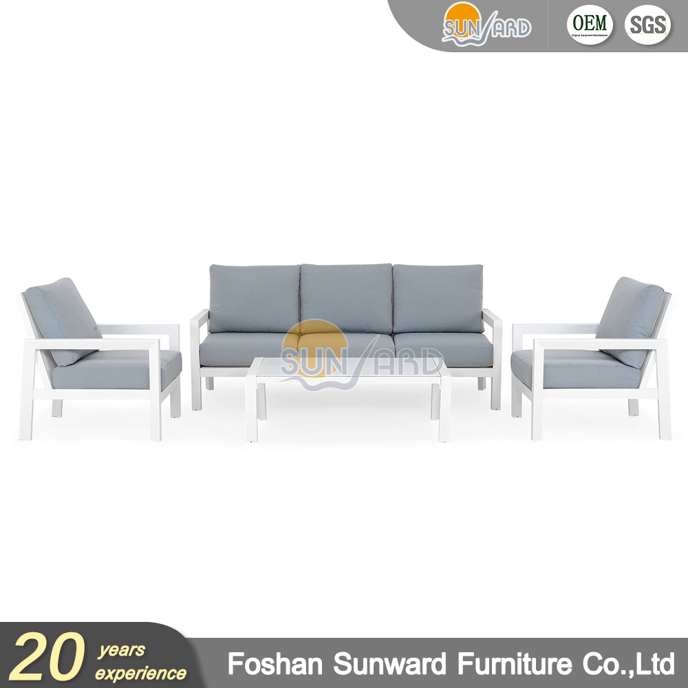 Customized Newest Design Aluminium Outdoor Leisure Garden Sofa Furniture