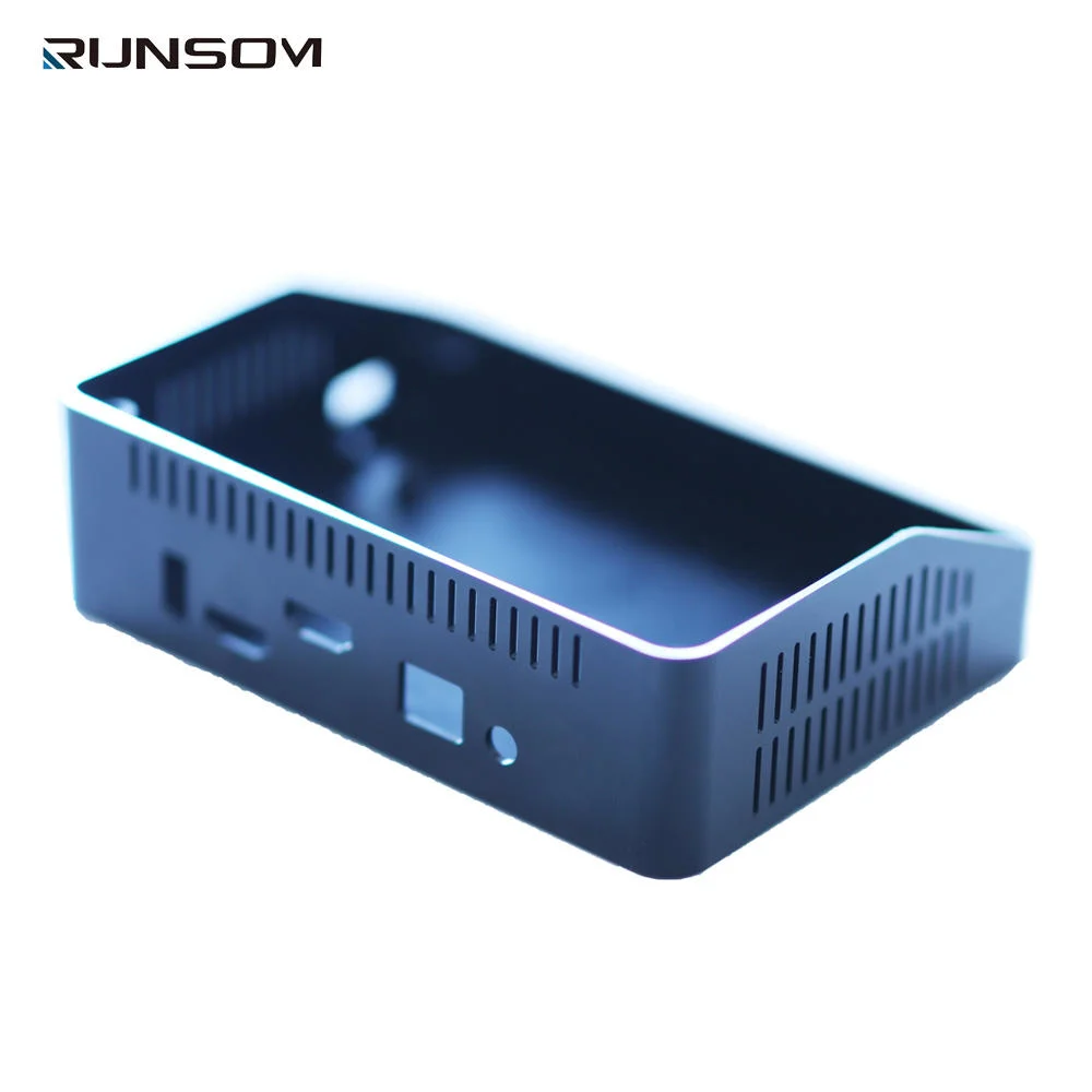 Custom Stamping Aluminium Case Shell Metal Manufacture CNC Machining Bending Service Communication Device Part