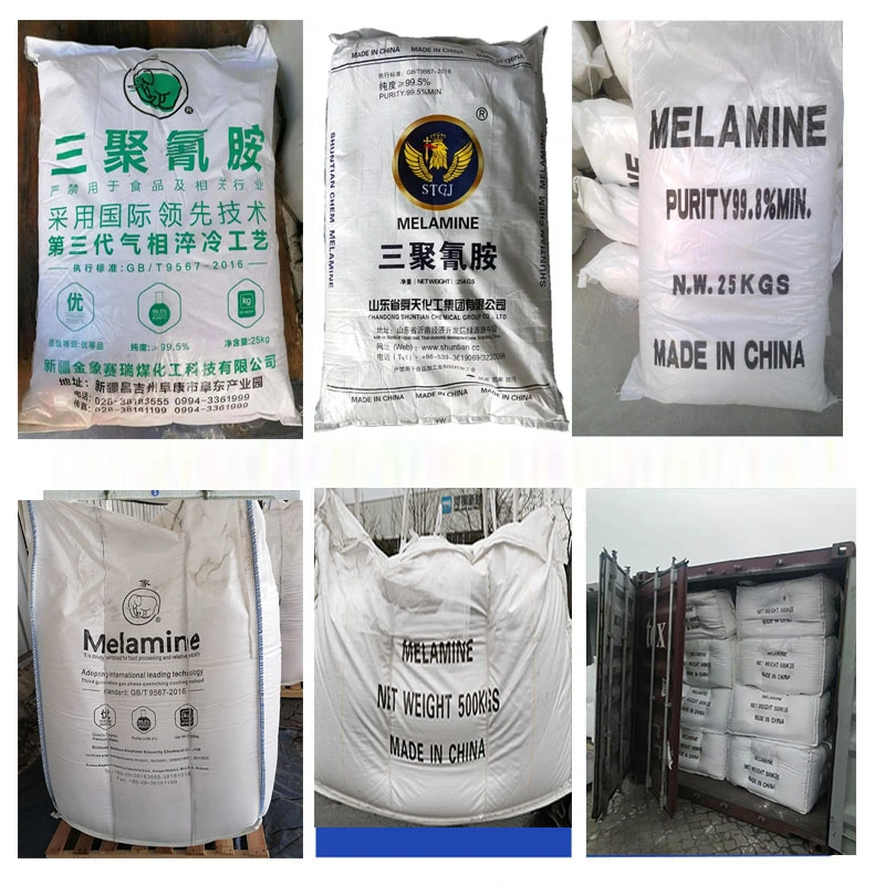 Chemicals Raw Materials Melamine Powder 99.8% From China Supplier Industrial Grade CAS 108-78-1