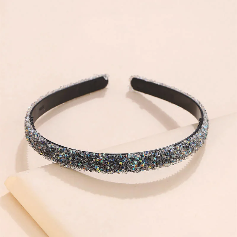 New Popular Baroque Style Colorful Crystal Fashionable Hair Band