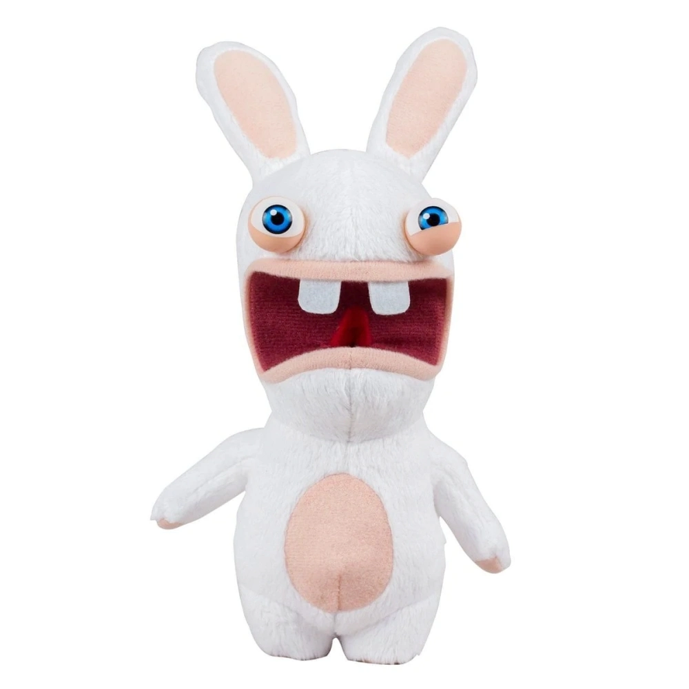 Rabbids Animal avec Chapeau et T-Shirt Peluches Douces et Rembourrées