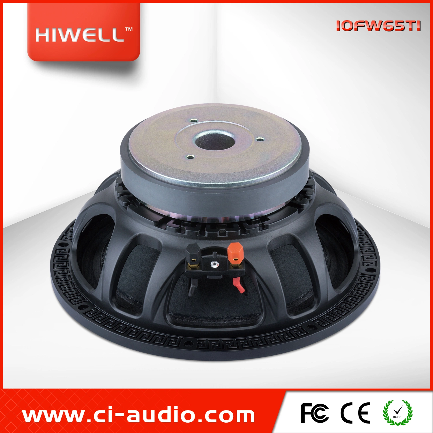 PRO Audio 10'' de la ferrita altavoz woofer de 2,5'' de altavoz de bobina de voz profesional.