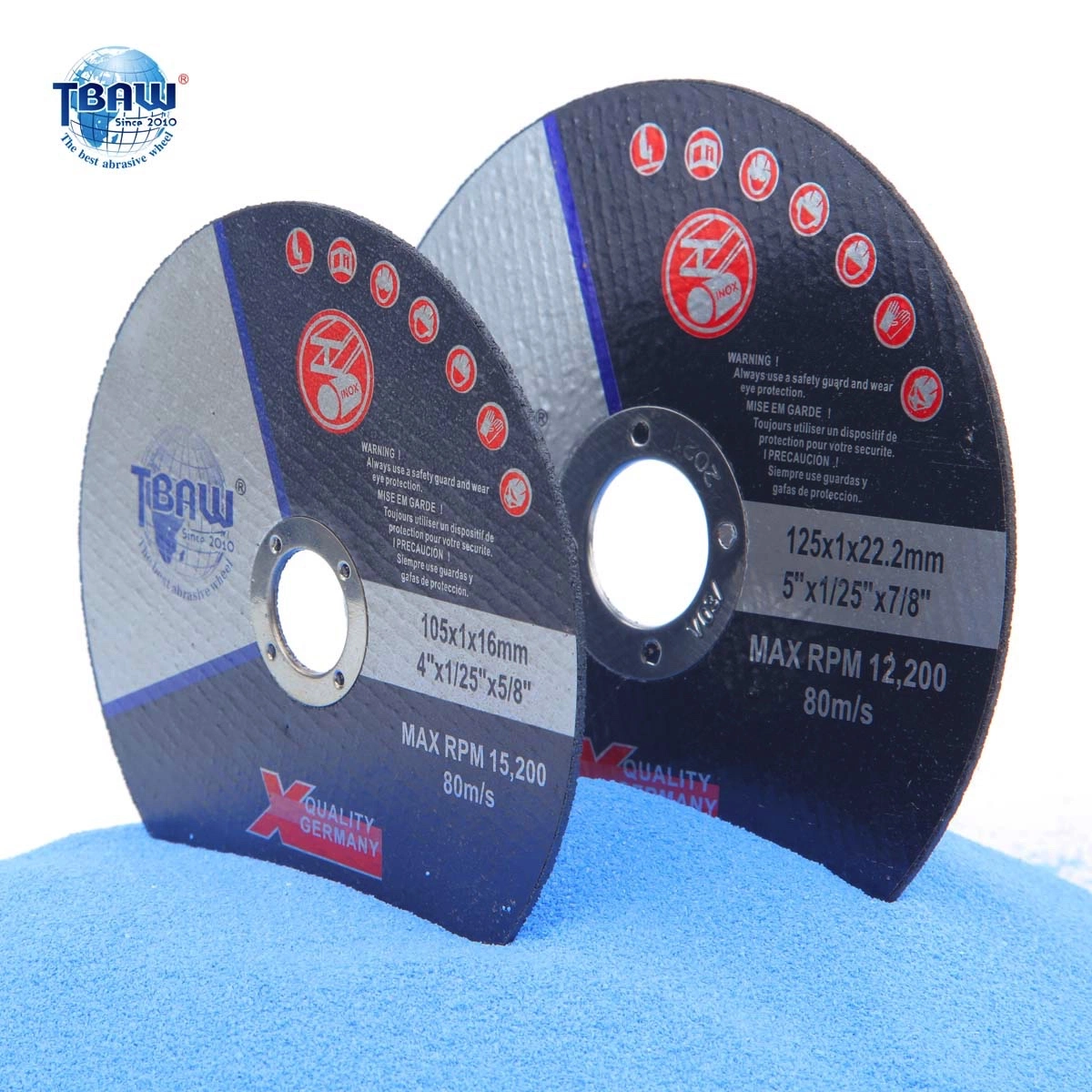 Abrasive Grinding Tools, 4" 5" Flexible Grinding Wheel, Metal Inox Grinding