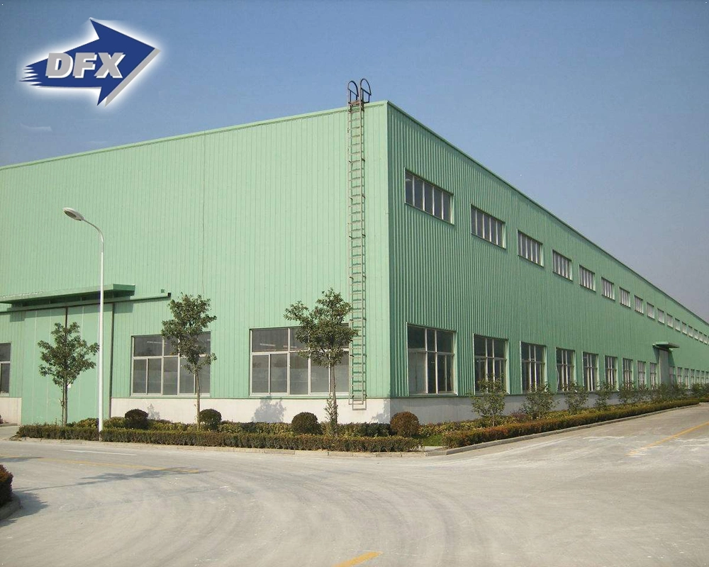 Large Span Steel Frame Structure Construction Metal Building Prefab Steel Logistics Warehouse Storage Shelter