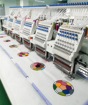 Wonyo 6 Head Tubular Screen Printing T-Shirt Textile Embroidery Machine