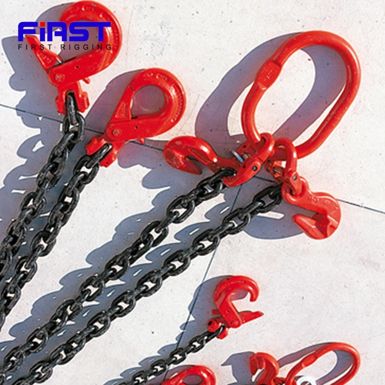 G80 Forged Industrial Powder Coated Alloy Steel Two Legs Chain Sling