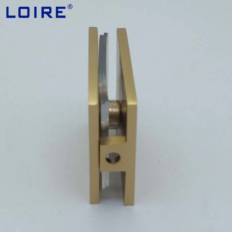 Hardware Manufacturer Brass Stainless Steel PVD Bn Orb Sb Square Corner Shower Glass Clamps Connector Wall Mount Glass Accessories