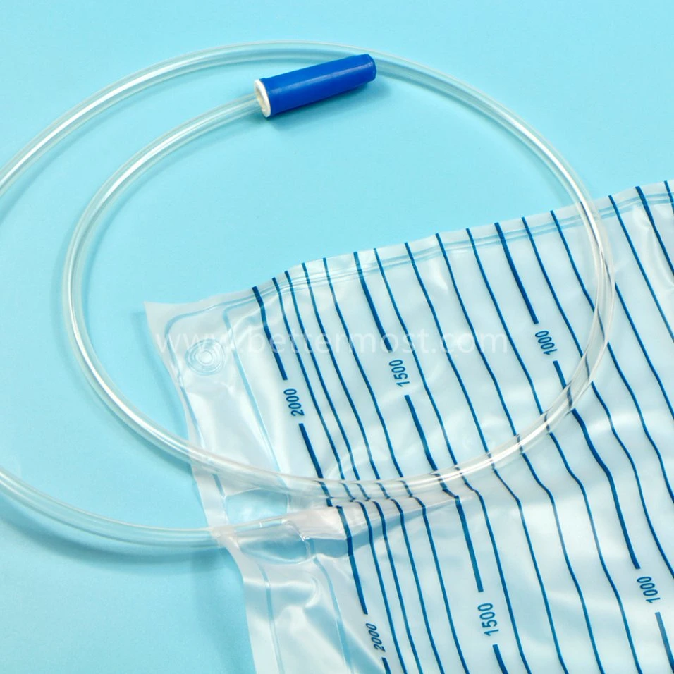 Bm&reg; Disposable High quality/High cost performance Medical PVC Urine Drainage Bag ISO13485 CE