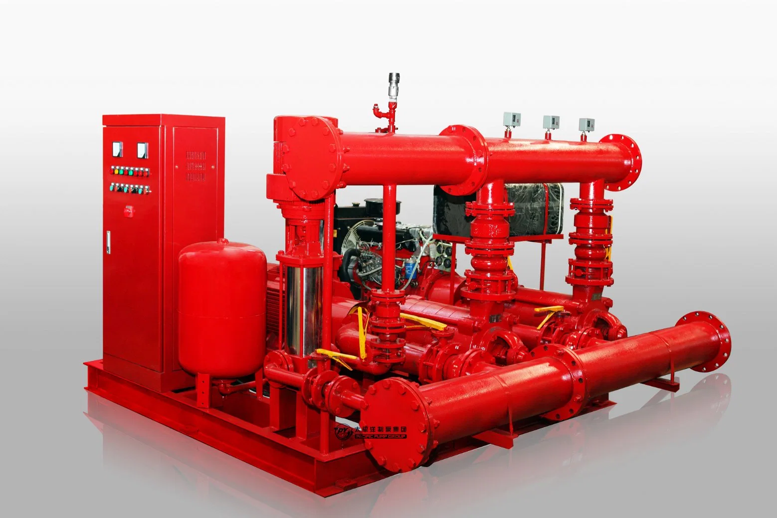 NFPA 20 Standard Edj Packaged Fire Pump, Fire Fighting Pump, 500gpm, 750gpm, 1000gpm